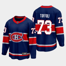 Men's Montreal Canadiens Tyler Toffoli #73 Special Edition 2021 Navy Jersey