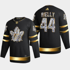 Morgan Rielly Toronto Maple Leafs 2022 Stanley Cup Playoffs Black Diamond Edition Jersey Authentic