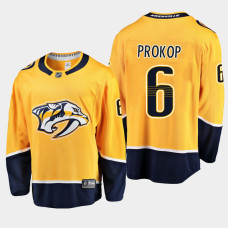 Luke Prokop Nashville Predators 2022 Away Gay Pride White Jersey