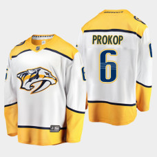 Luke Prokop Nashville Predators 2022 Home Gay Pride Gold Jersey