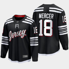 Dawson Mercer New Jersey Devils 2022 Alternate Premier Black Jersey