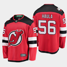 Erik Haula New Jersey Devils 2022 Home Breakaway Player Red Jersey