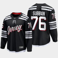 P.K. Subban New Jersey Devils 2022 Alternate Premier Black Jersey