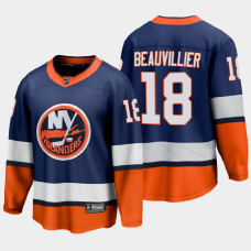 Men's New York Islanders anthony beauvillier #18 Special Edition 2021 Navy Jersey