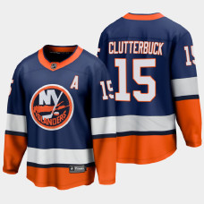 Men's New York Islanders cal clutterbuck #15 Special Edition 2021 Navy Jersey