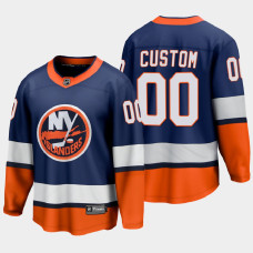 Men's New York Islanders Custom #00 Special Edition 2021 Navy Jersey