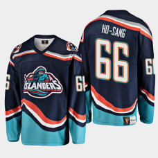 Men's New York Islanders Josh Ho-Sang #66 Heritage 2021 Blue Jersey