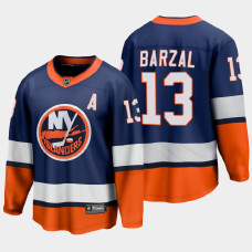 Men's New York Islanders mathew barzal #13 Special Edition 2021 Navy Jersey