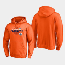 Men's Edmonton Oilers Orange 2021 Stanley Cup Playoffs Turnover Hoodie