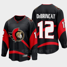 Ottawa Senators Alex DeBrincat 2022 Special Edition 2.0 Black #12 Jersey Breakaway Player