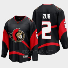 Ottawa Senators Artyom Zub 2022 Special Edition 2.0 Black #2 Jersey Breakaway Player