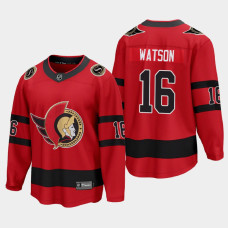 Men's Ottawa Senators Austin Watson #16 Special Edition 2021 Red Jersey