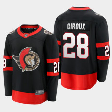 Claude Giroux Ottawa Senators 2022 Home Breakaway Player Black Jersey