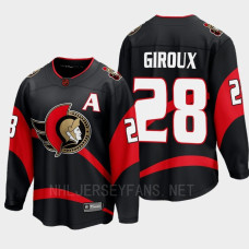 Ottawa Senators Claude Giroux 2022 Special Edition 2.0 Black #28 Jersey Breakaway Player