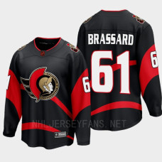 Ottawa Senators Derick Brassard 2022 Special Edition 2.0 Black #61 Jersey Breakaway Player