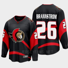 Ottawa Senators Erik Brannstrom 2022 Special Edition 2.0 Black #26 Jersey Breakaway Player