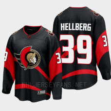 Ottawa Senators Magnus Hellberg 2022 Special Edition 2.0 Black #39 Jersey Breakaway Player