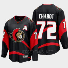 Ottawa Senators Thomas Chabot 2022 Special Edition 2.0 Black #72 Jersey Breakaway Player