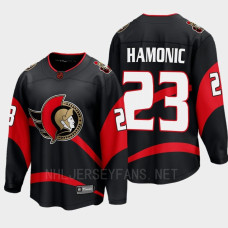 Ottawa Senators Travis Hamonic 2022 Special Edition 2.0 Black #23 Jersey Breakaway Player