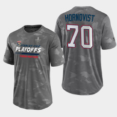 Florida Panthers Patric Hornqvist #70 Gray Authentic Pro Tee With 2023 Stanley Cup Patch