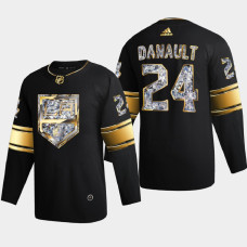 Phillip Danault Los Angeles Kings 2022 Stanley Cup Playoffs Black Diamond Edition Jersey Authentic