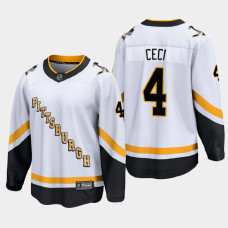 Men's Pittsburgh Penguins Cody Ceci #4 Special Edition 2021 White Jersey