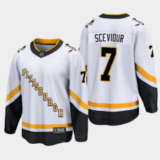 Men's Pittsburgh Penguins Colton Sceviour #7 Special Edition 2021 White Jersey