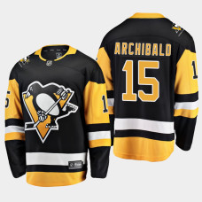 Josh Archibald Pittsburgh Penguins 2022 Home Breakaway Player Black Jersey