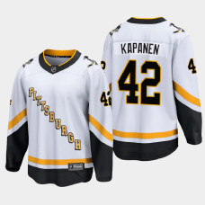 Men's Pittsburgh Penguins Kasperi Kapanen #42 Special Edition 2021 White Jersey