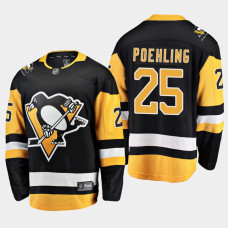 Ryan Poehling Pittsburgh Penguins 2022 Home Breakaway Player Black Jersey