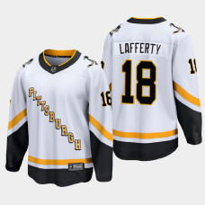 Men's Pittsburgh Penguins Sam Lafferty #18 Special Edition 2021 White Jersey