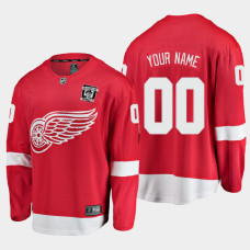 Detroit Red Wings 2021 Honor Willie O'Ree Celebrate Equality MLK Jr. Day Red Jersey