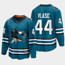 Marc-Edouard Vlasic San Jose Sharks 2022-23 Home The Evolve Teal Jersey