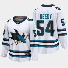 San Jose Sharks Scott Reedy 2022-23 Away White #54 Jersey The Evolve