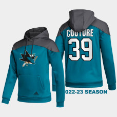 San Jose Sharks #39 Logan Couture 2022-23 Stylish Black Hoodie AEROREADY Pullover