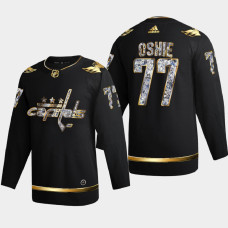 T.J. Oshie Washington Capitals 2022 Stanley Cup Playoffs Black Diamond Edition Jersey Authentic