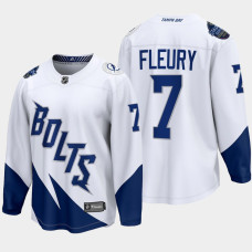 Haydn Fleury Tampa Bay Lightning 2022 Stadium Series Breakaway Player White Jersey