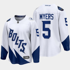 Philippe Myers Tampa Bay Lightning 2022 Stadium Series Breakaway Player White Jersey