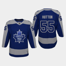 Youth Toronto Maple Leafs Ben Hutton #55 Special Edition 2021 Blue Jersey