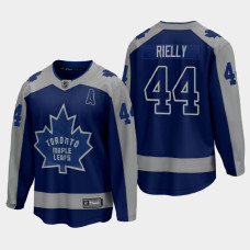 Men's Toronto Maple Leafs Morgan Rielly #44 Special Edition 2021 Blue Jersey