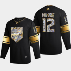 Trevor Moore Los Angeles Kings 2022 Stanley Cup Playoffs Black Diamond Edition Jersey Authentic