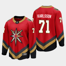 Men's Vegas Golden Knights William Karlsson #71 Special Edition Red Jersey With 2023 Stanley Cup Patch