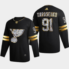 Vladimir Tarasenko St. Louis Blues 2022 Stanley Cup Playoffs Black Diamond Edition Jersey Authentic