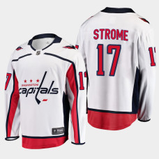 Dylan Strome Washington Capitals 2022 Away Breakaway Player White Jersey