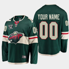 Minnesota Wild 2021 Honor Willie O'Ree Celebrate Equality MLK Jr. Day Green Jersey