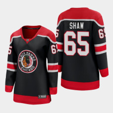 Women Chicago Blackhawks Andrew Shaw #65 2021 Special Edition Black Jersey