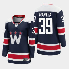 Women Washington Capitals Anthony Mantha #39 2021 Alternate Navy Jersey