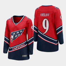 Women Washington Capitals Dmitry Orlov #9 2021 Special Edition Red Jersey