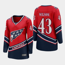 Women Washington Capitals Tom Wilson #43 2021 Special Edition Red Jersey