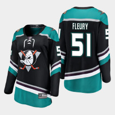 Women Anaheim Ducks Haydn Fleury #51 2021 Alternate Teal Jersey